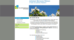 Desktop Screenshot of f1-eingliederungshilfe.info